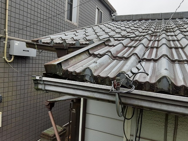 金属屋根の劣化